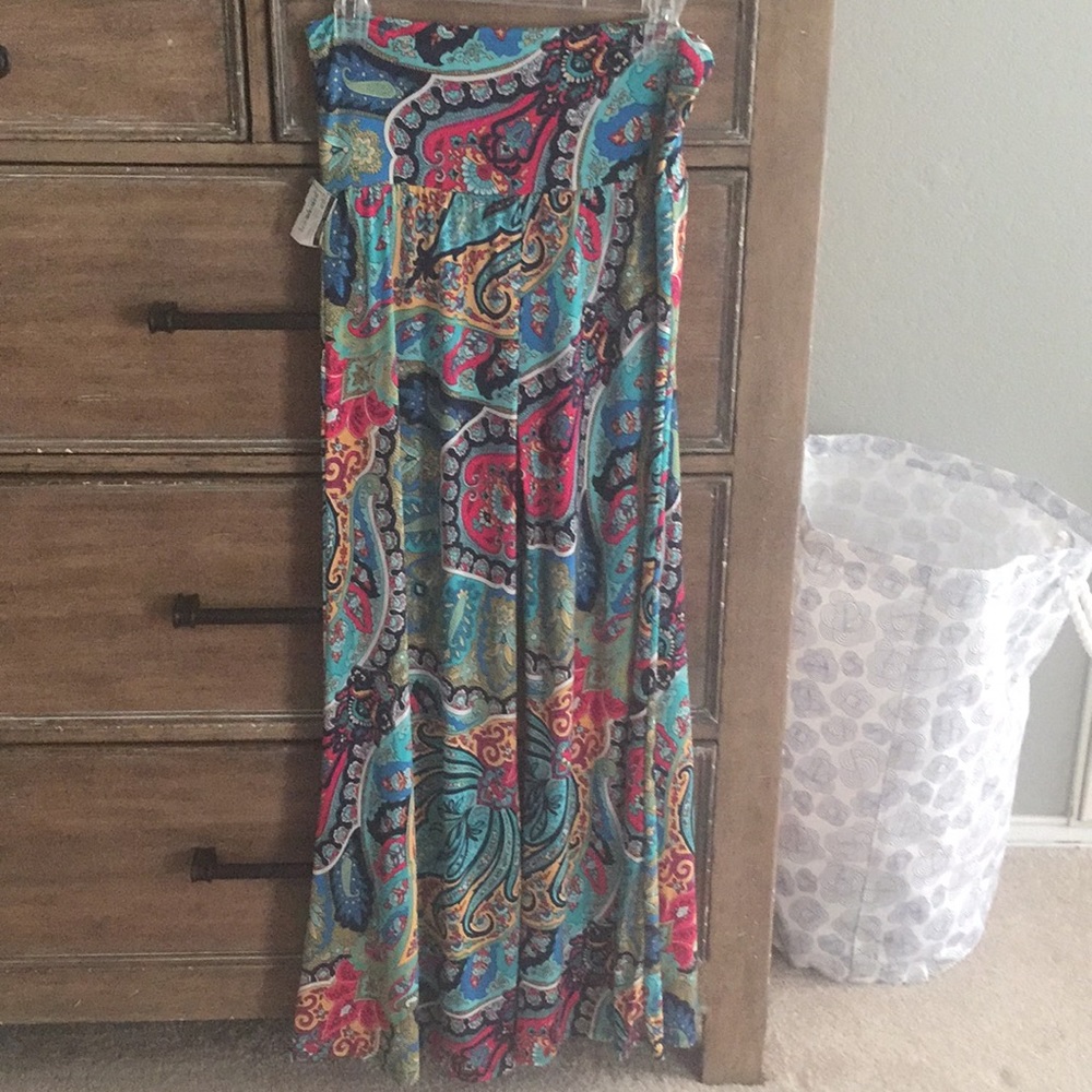 Palazzo Pant in bright Paisley Pattern